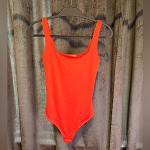 Women's Orange/Red Bodysuit